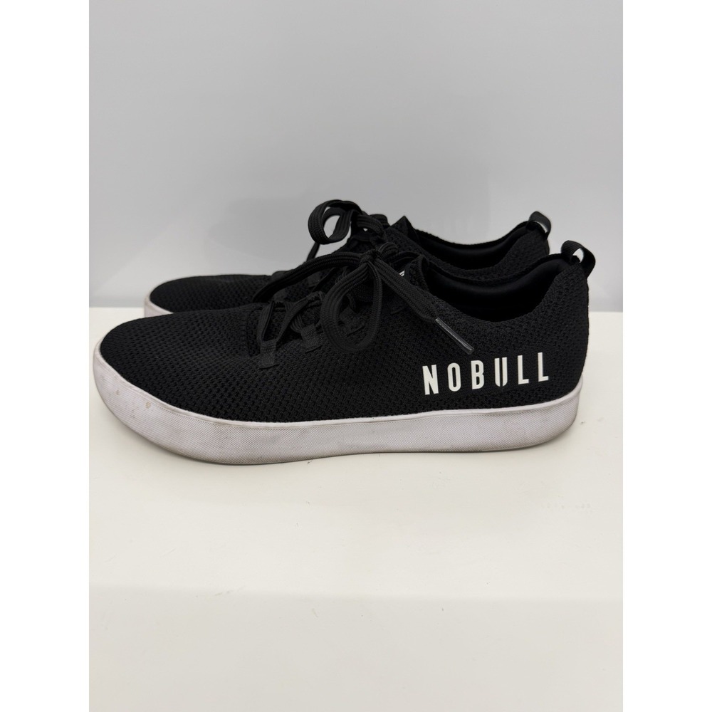 Nobull Rec Trainer Black White Men's 14 Women's 15.5 Shoes Sneakers Crossfit